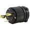 Ac Works Locking Plug, L6-30P, 30 A, 250V AC, Black ASL630P-BK - alternate 1